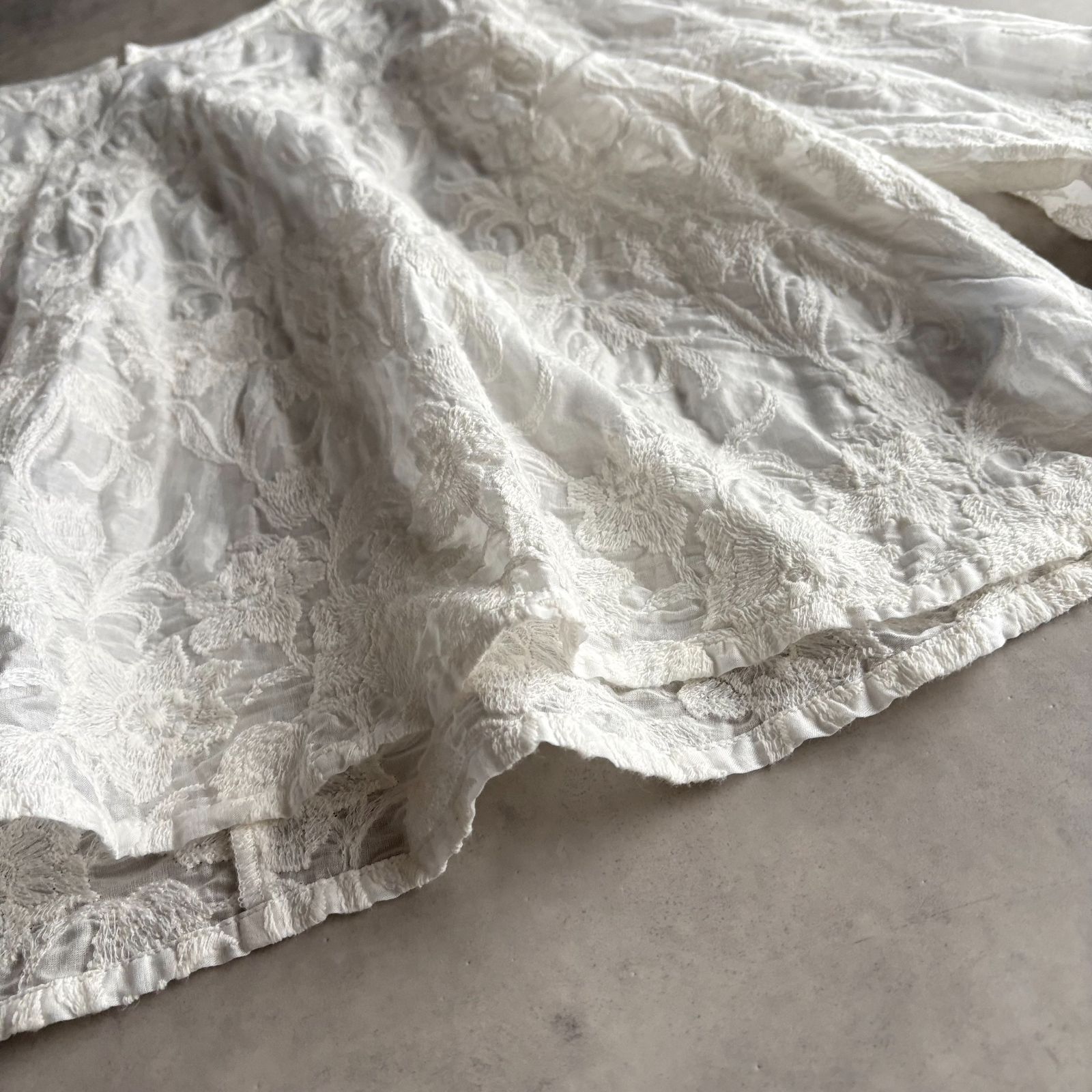 美品 / Castle Combe garden カッスルクームガーデン / コットン 7分袖 