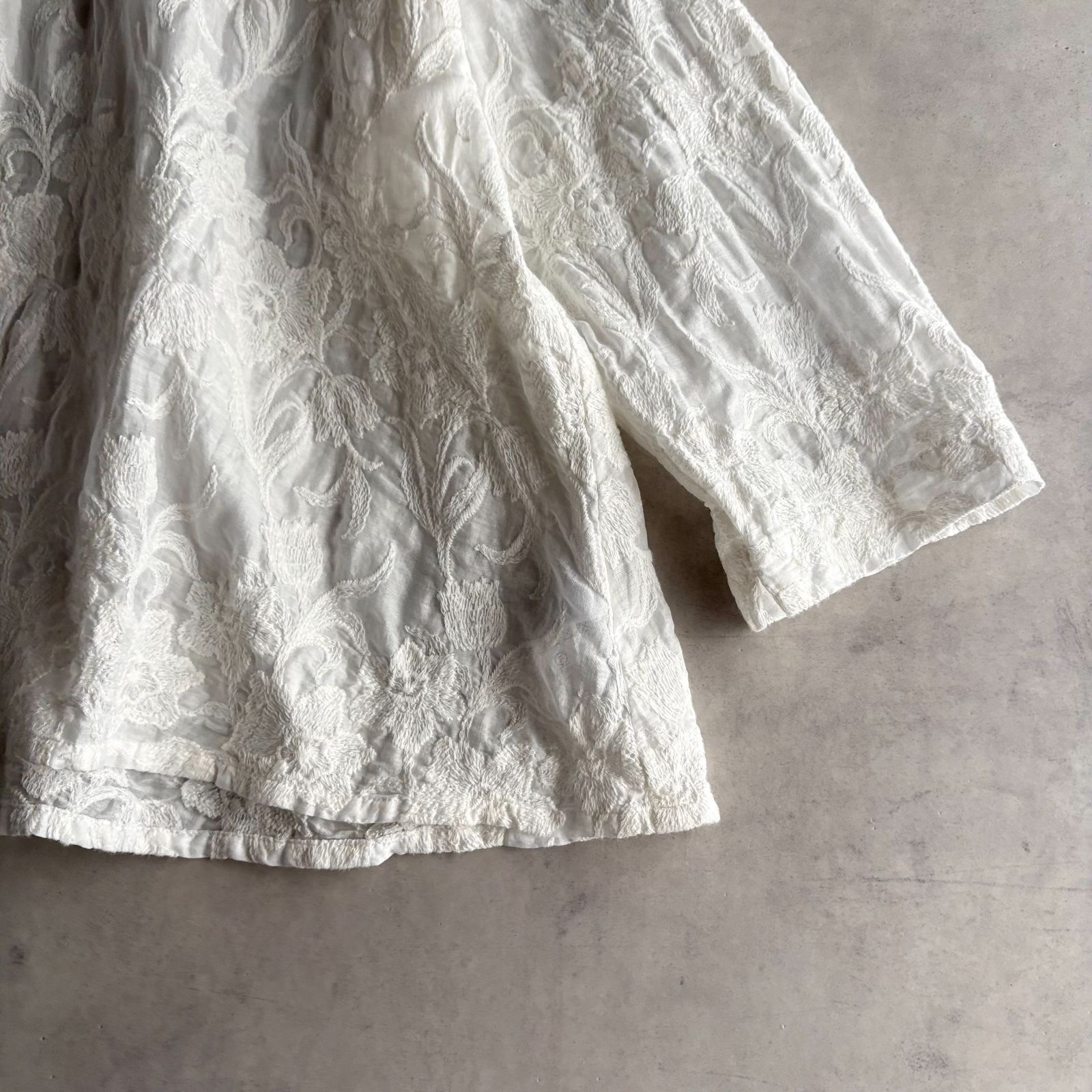 美品 / Castle Combe garden カッスルクームガーデン / コットン 7分袖 