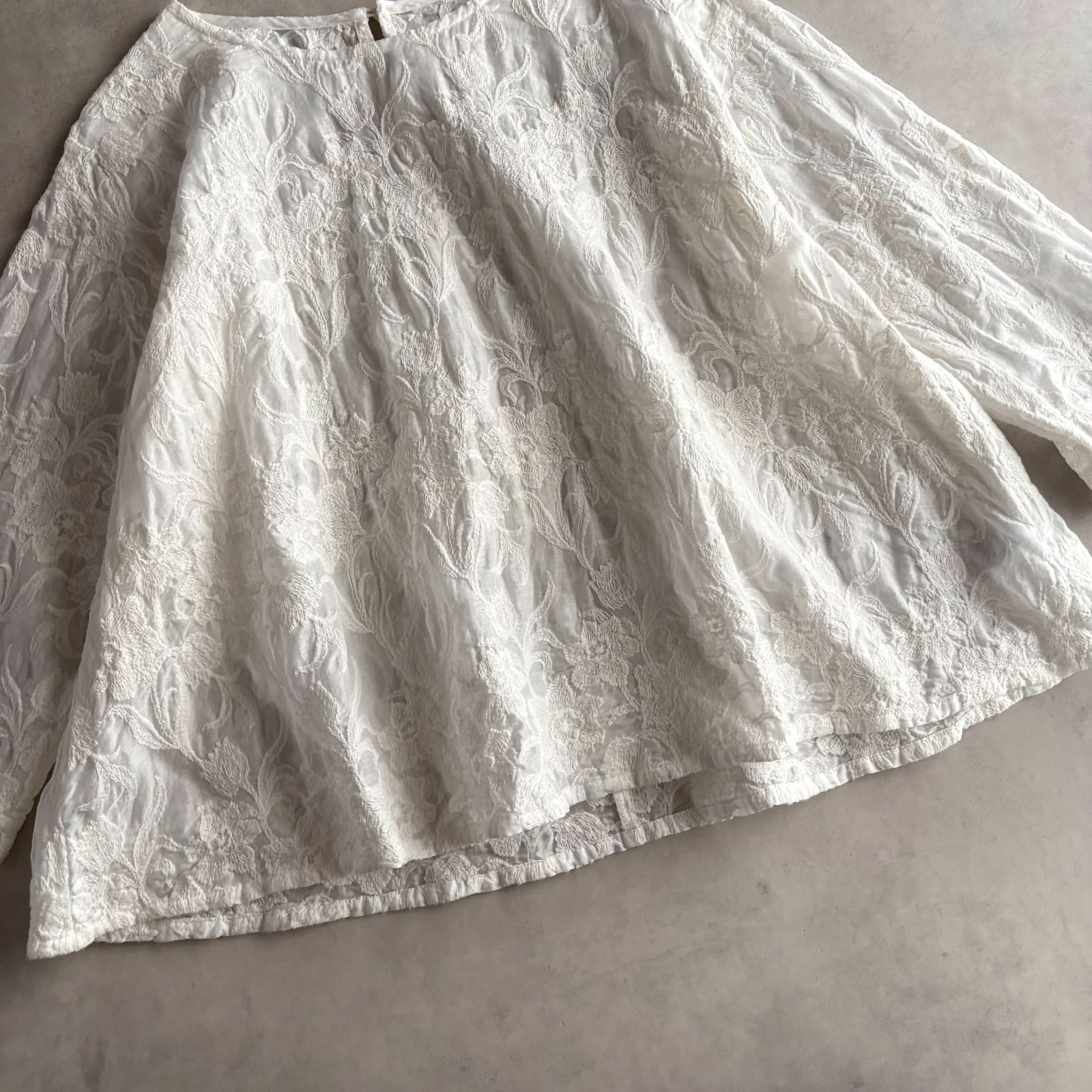 美品 / Castle Combe garden カッスルクームガーデン / コットン 7分袖 
