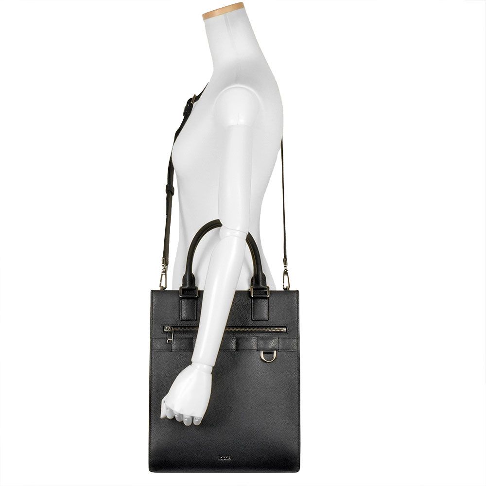 ディオール Dior サファリ トートバッグ 2WAY レザー ブラック