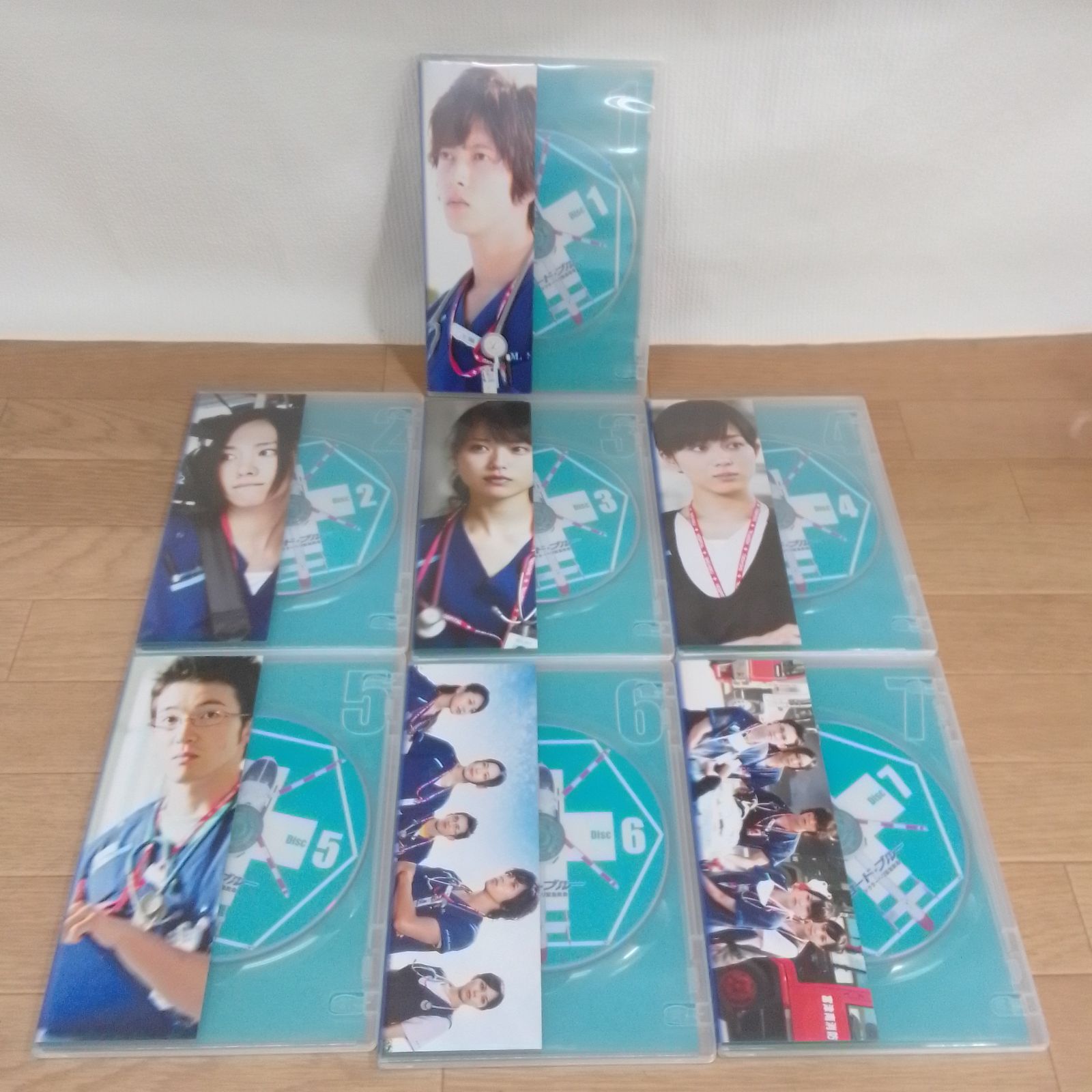 ☆コード・ブルー ドクターヘリ緊急救命 DVD〈7枚組〉 ※BOX欠品 