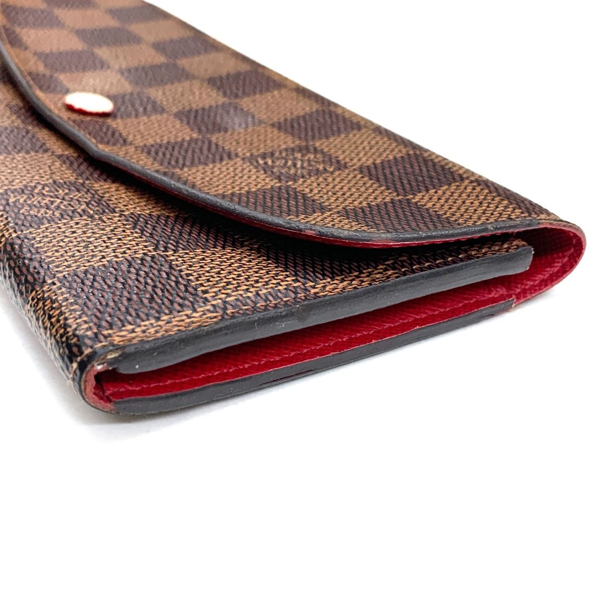 LOUIS VUITTON ルイヴィトン ダミエ ポルトフォイユ エミリー 2つ折り 