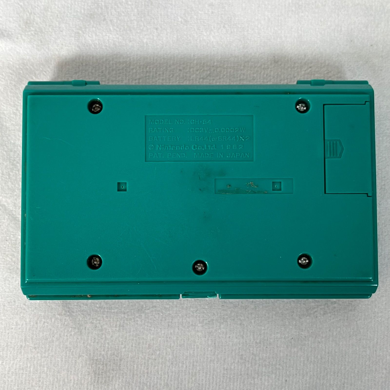 管2603-169】任天堂 Nintendo GAME & WATCH ゲームウォッチ GREEN