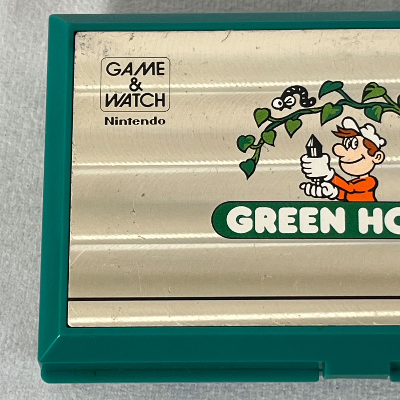 管2603-169】任天堂 Nintendo GAME & WATCH ゲームウォッチ GREEN