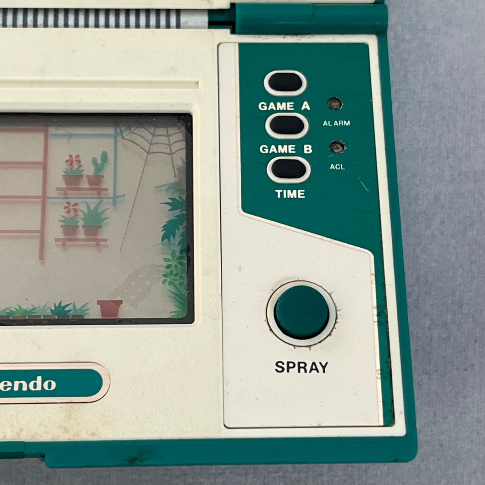 管2603-169】任天堂 Nintendo GAME & WATCH ゲームウォッチ GREEN