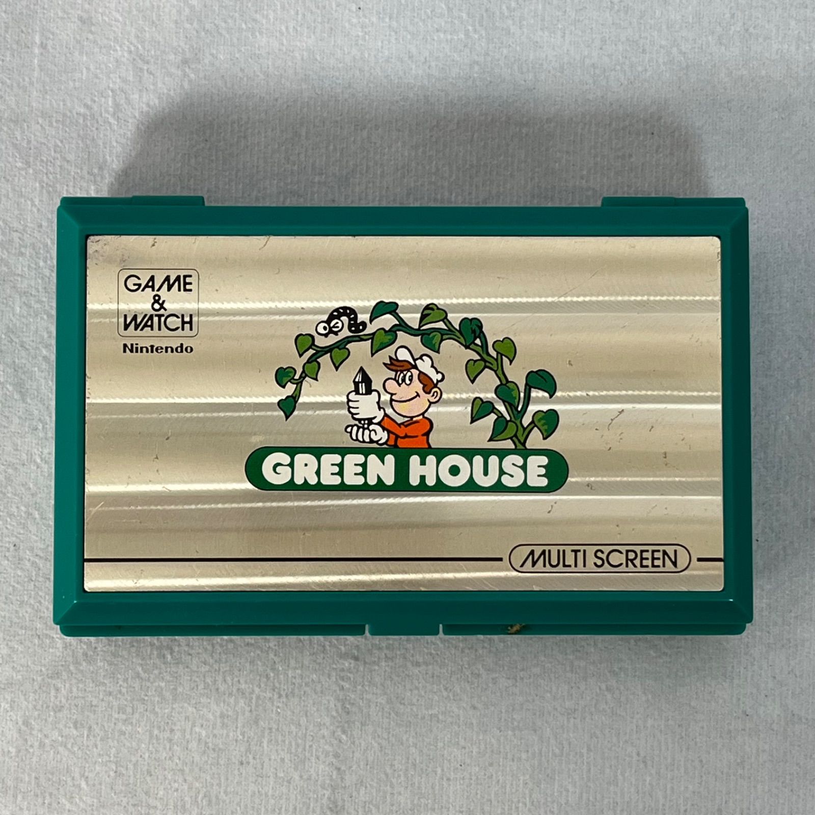 管2603-169】任天堂 Nintendo GAME & WATCH ゲームウォッチ GREEN