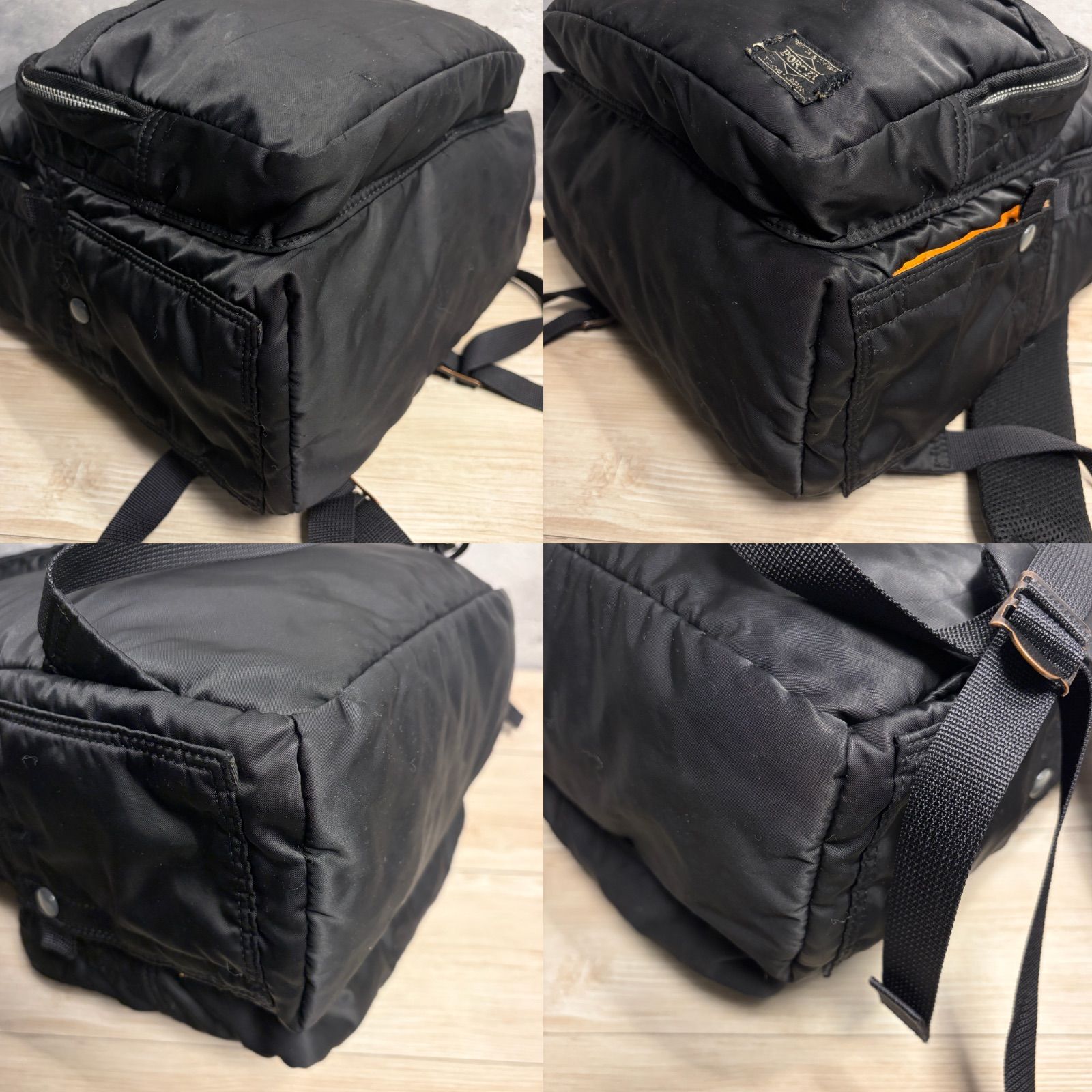 PORTER タンカー リュック ブラック 吉田カバン ナイロン バックパック 