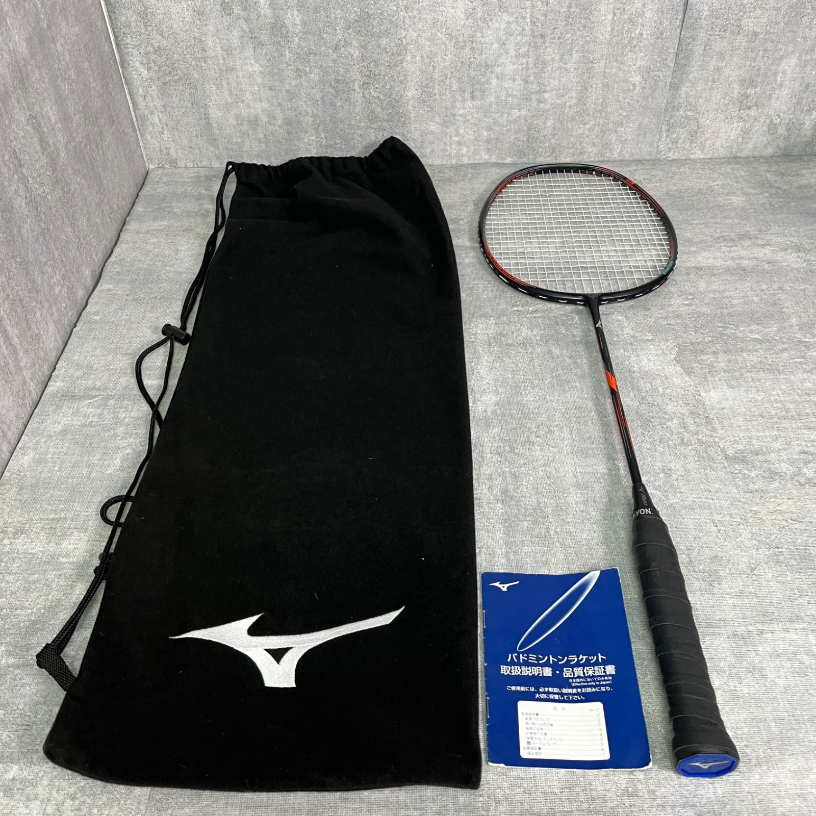 美品 MIZUNO ACROSPEED 3 5U6 ミズノ アクロスピード 3 バドミントン