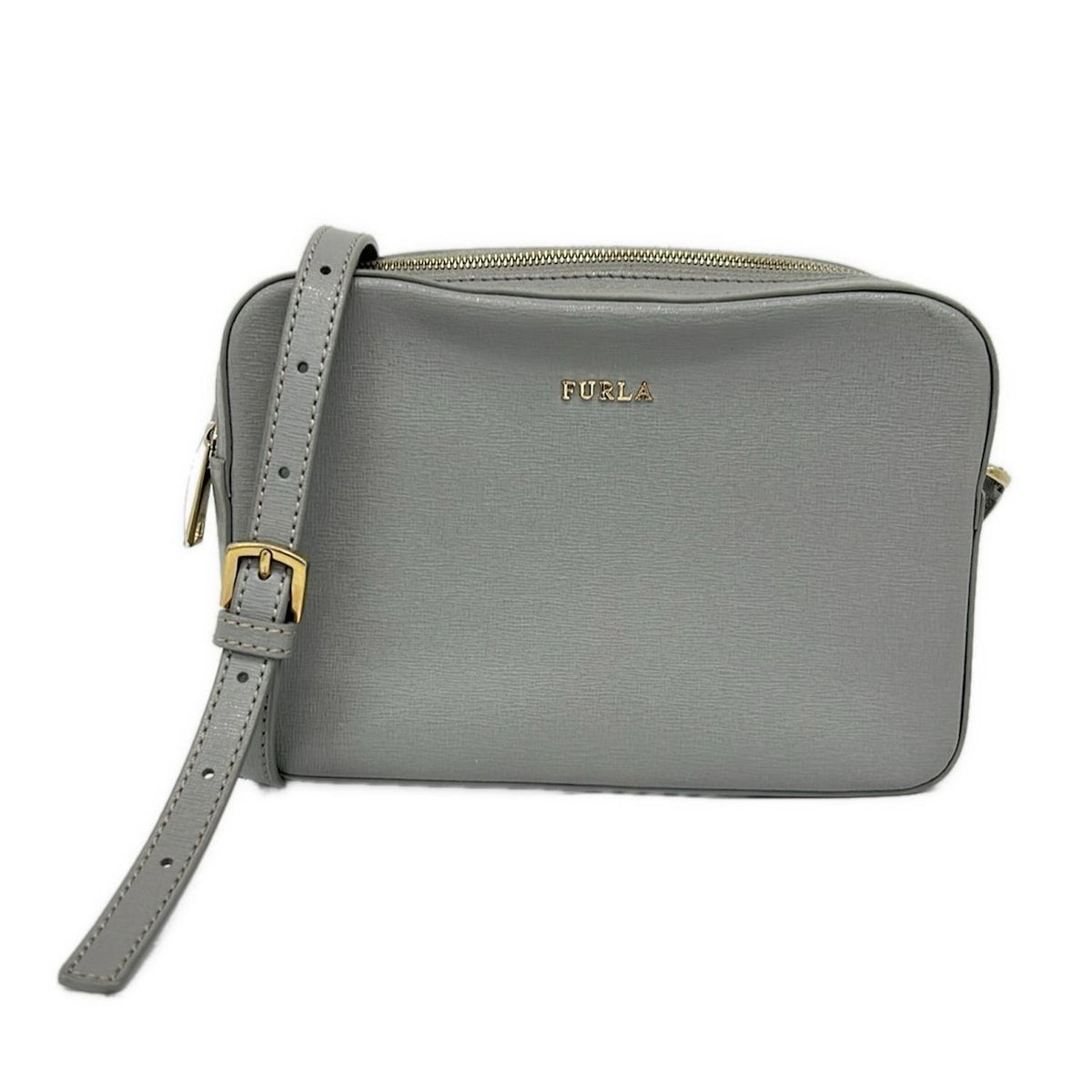 FURLA(フルラ) ショルダーバッグ美品 リリ EP59LIL グレー レザー 
