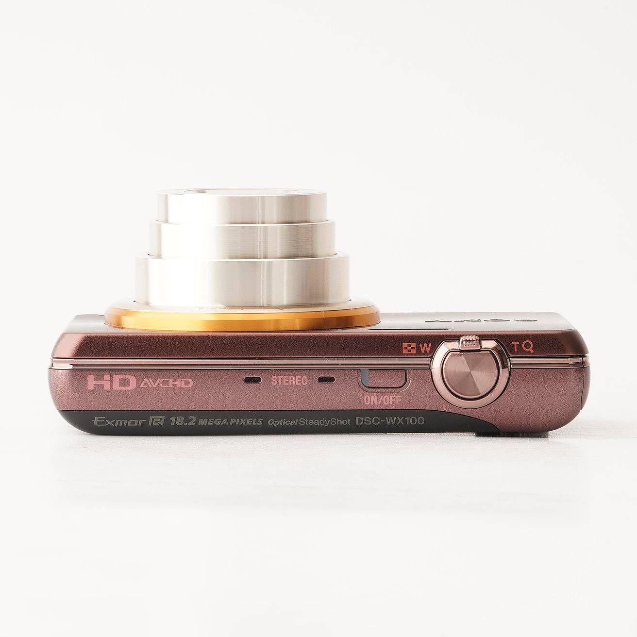 ソニー SONY Cyber-shot DSC-WX100 ブラウン 10x 光学ズーム - メルカリ