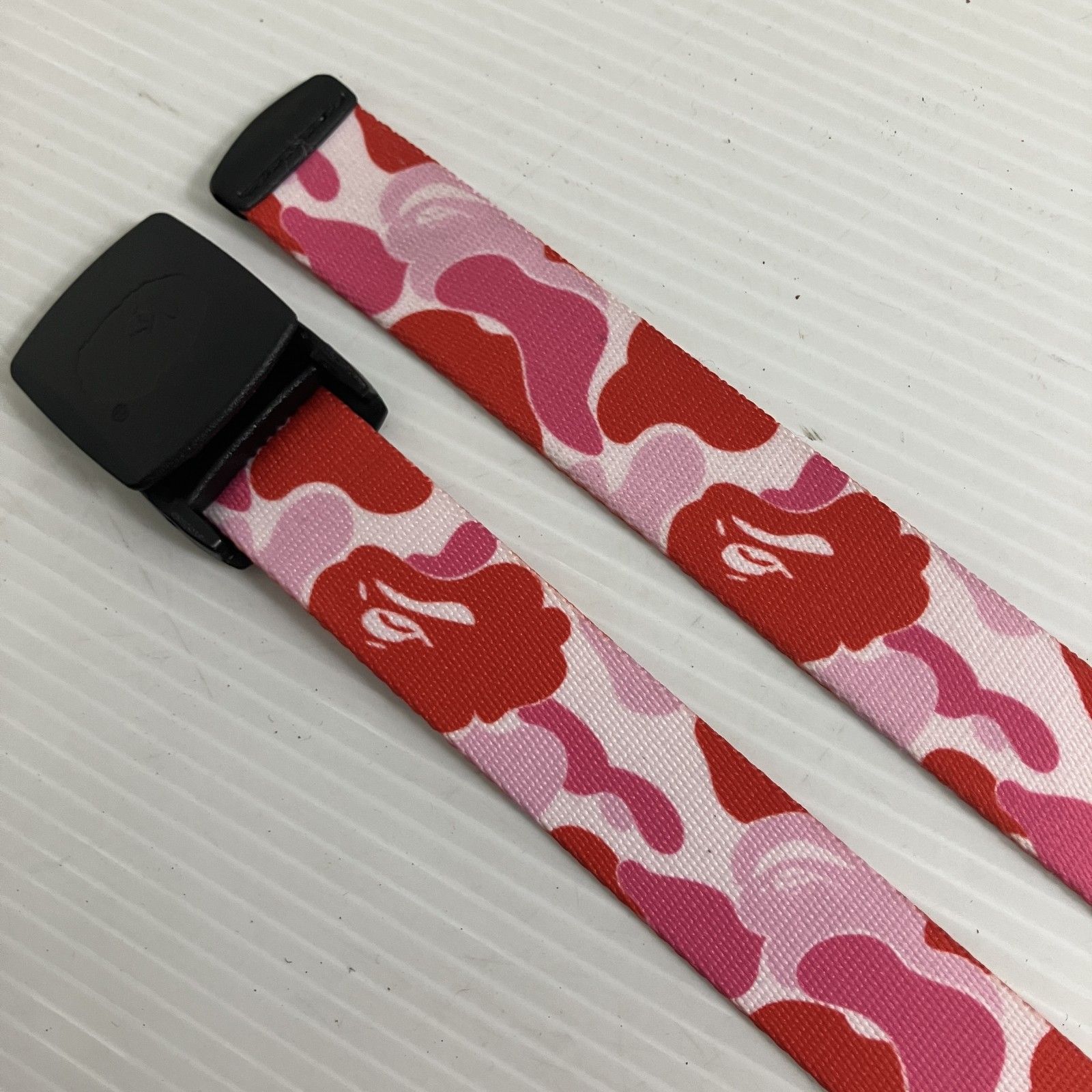 ◇ A BATHING APE アベイシングエイプ ベルト カモフラ柄 迷彩柄