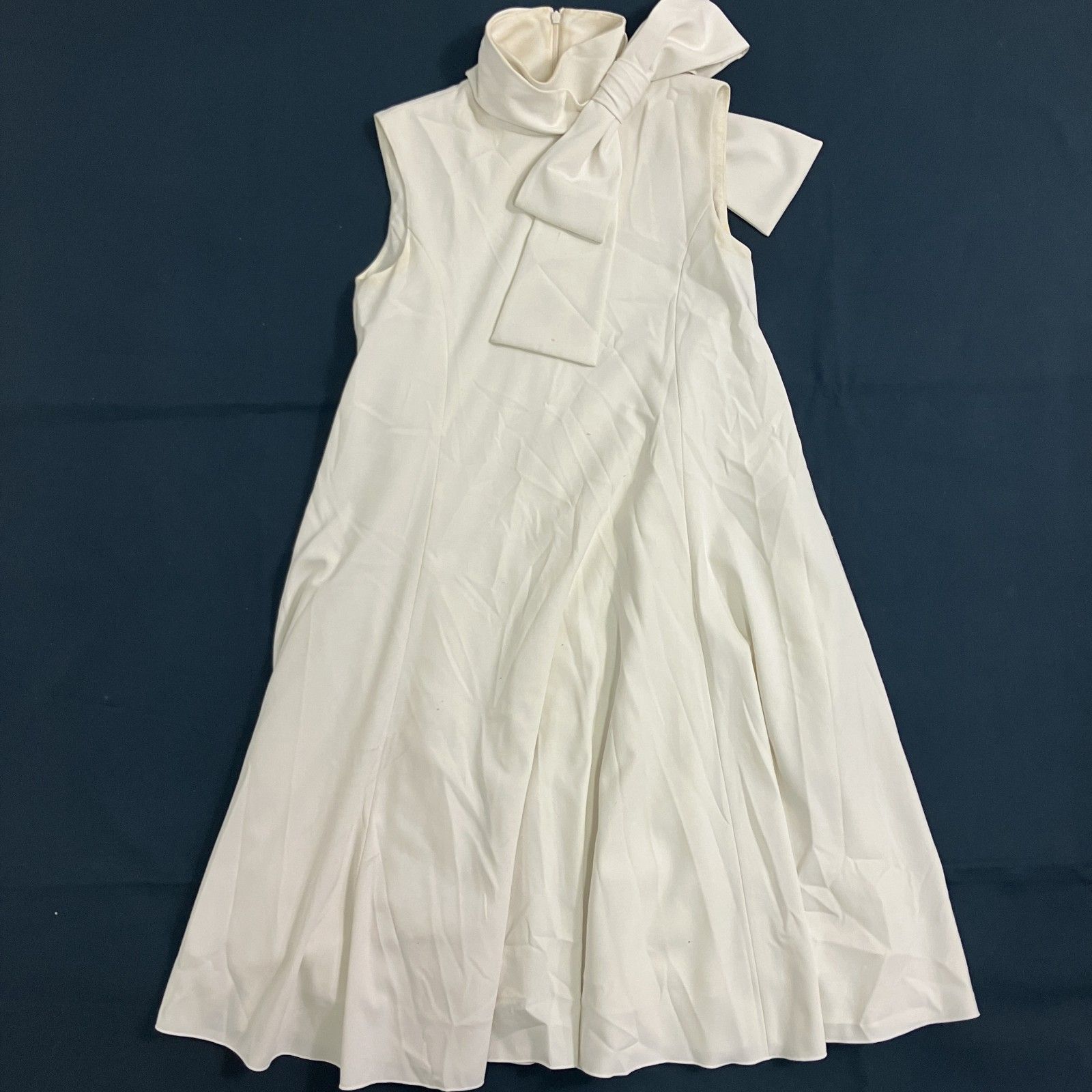 フォクシー ワンピース 38 レディース 白 FOXEY FOXEY(フォクシー