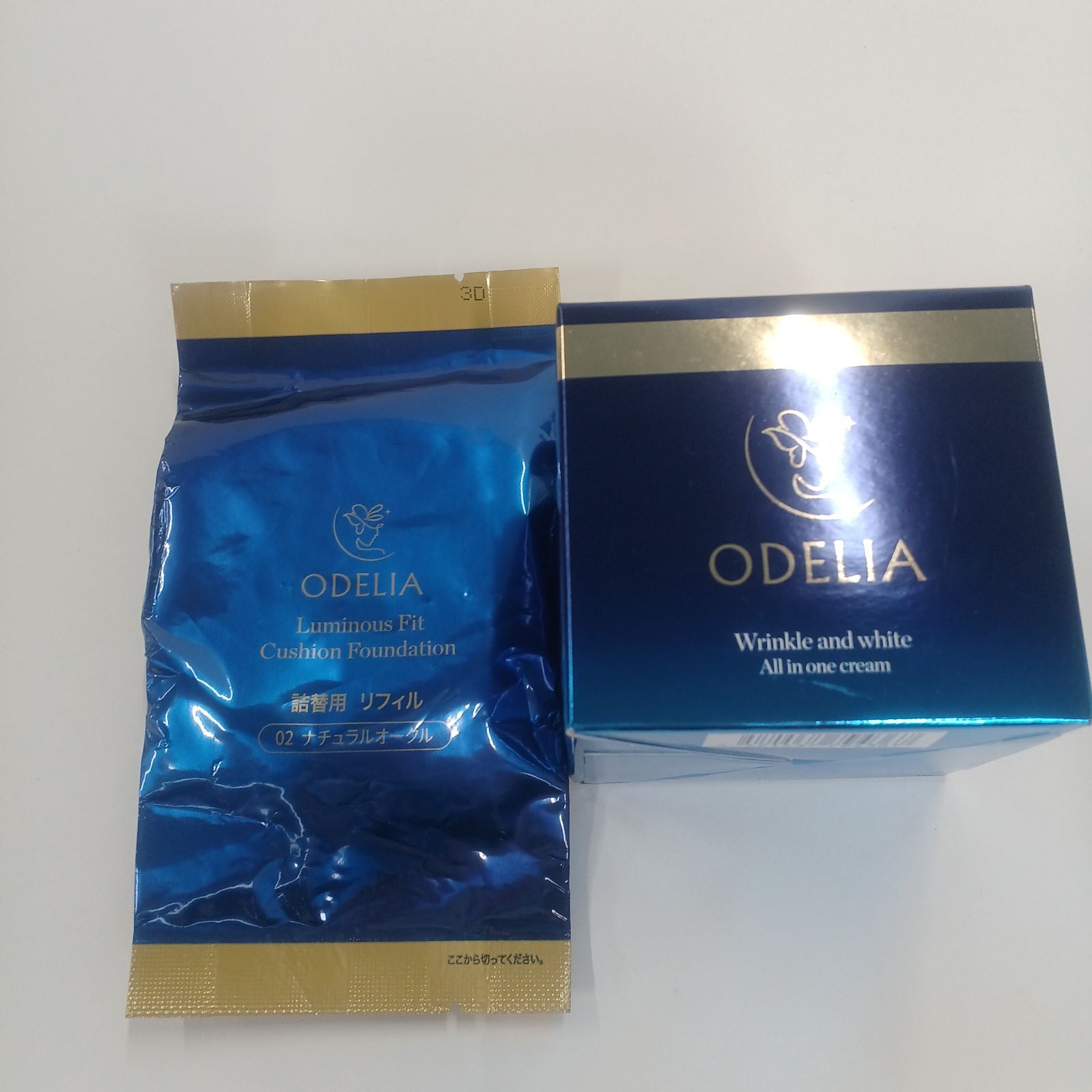 V1306 ODELIA ルミナスフィットクッションファンデーション ナチュラル 