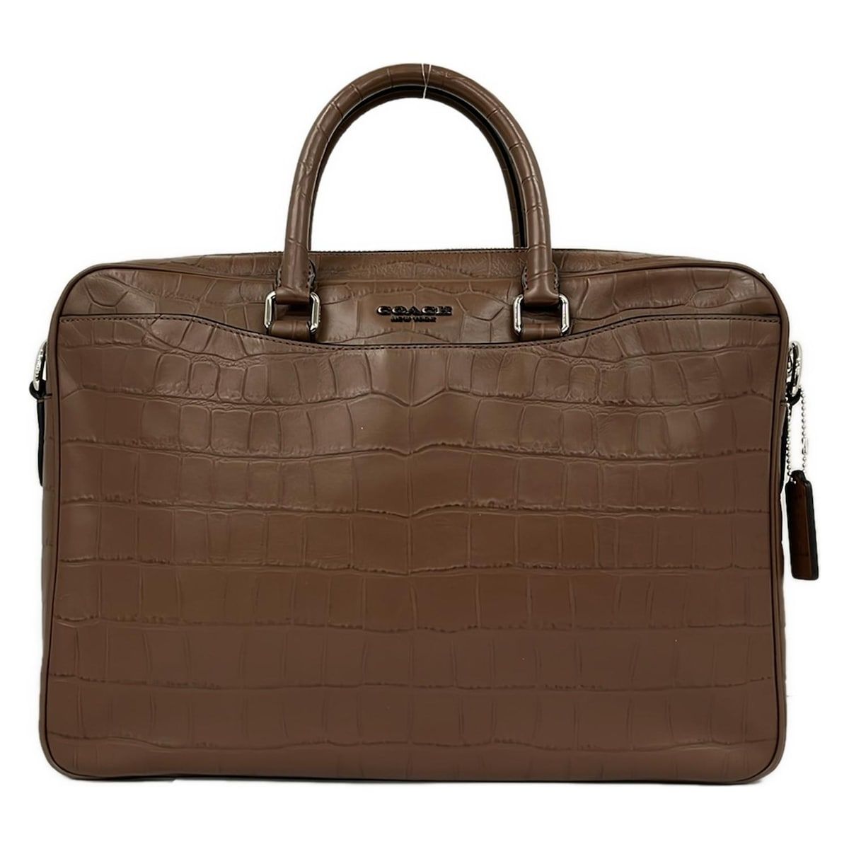 COACH(コーチ) ビジネスバッグ - F72980 ダークブラウン レザー 【公式