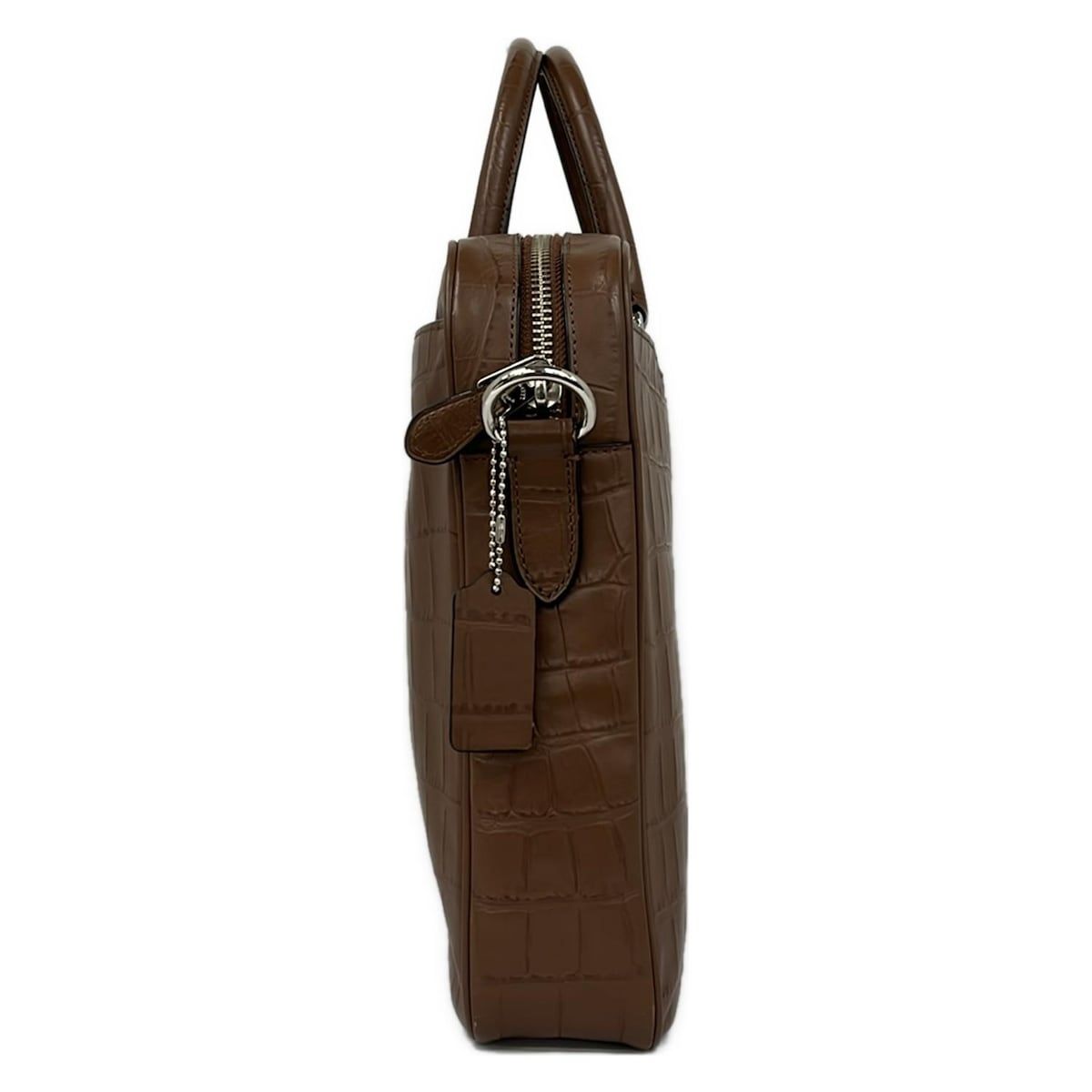 COACH(コーチ) ビジネスバッグ - F72980 ダークブラウン レザー 【公式