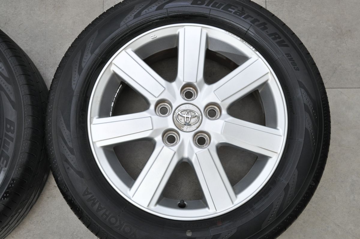 交換用に】トヨタ 70 ノア ヴォクシー 純正 16in 6J +50 PCD114.3