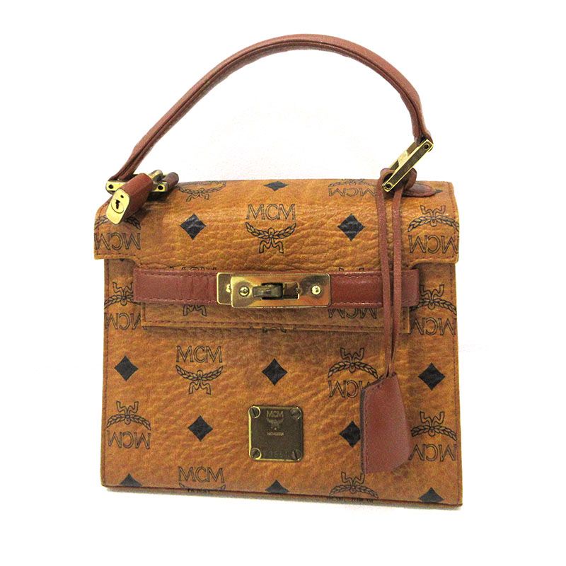 三重本店】 中古 MCM | エム・シー・エム ショルダーバッグ ケリー型