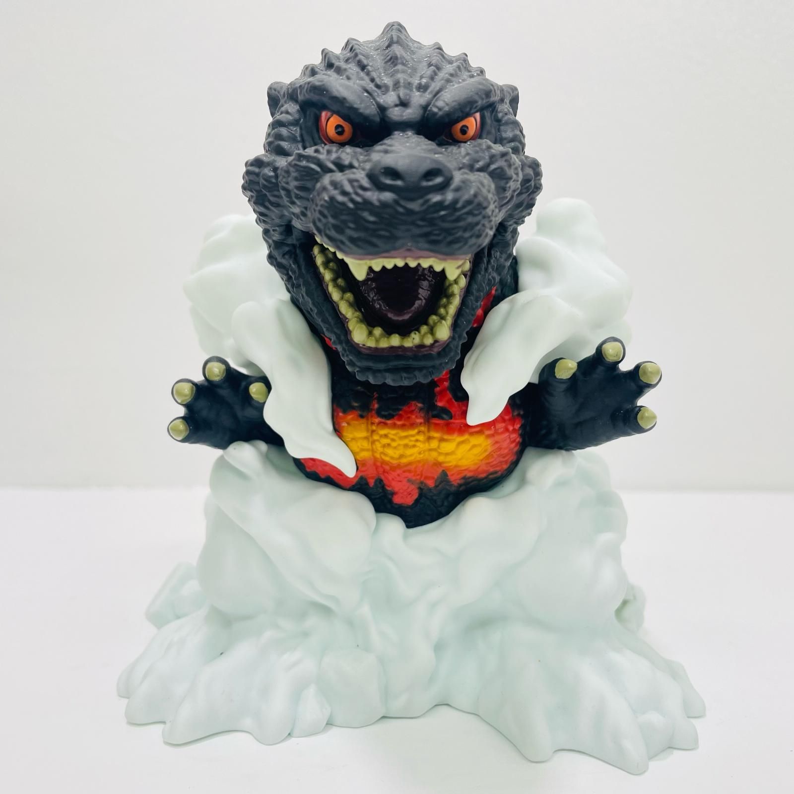 バンプレスト 東宝怪獣シリーズ 鎮座獣 ゴジラ（1995） 全2種セット 