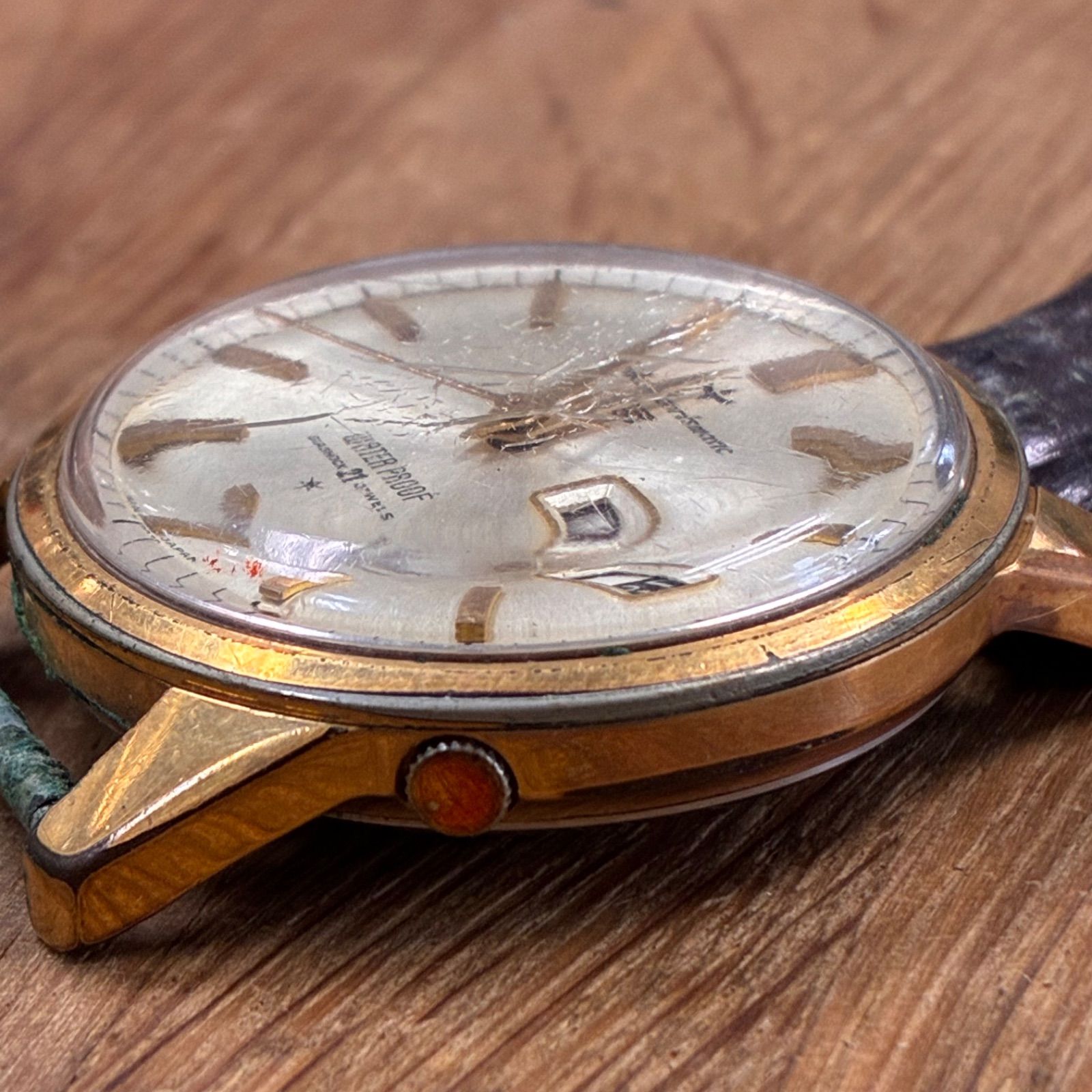 h*読様 Seiko Sportsmatic自動巻き時計 アンティーク動作確認済 可動品】SEIKO 1960年代 アンティーク 自動巻き腕時計セイコー