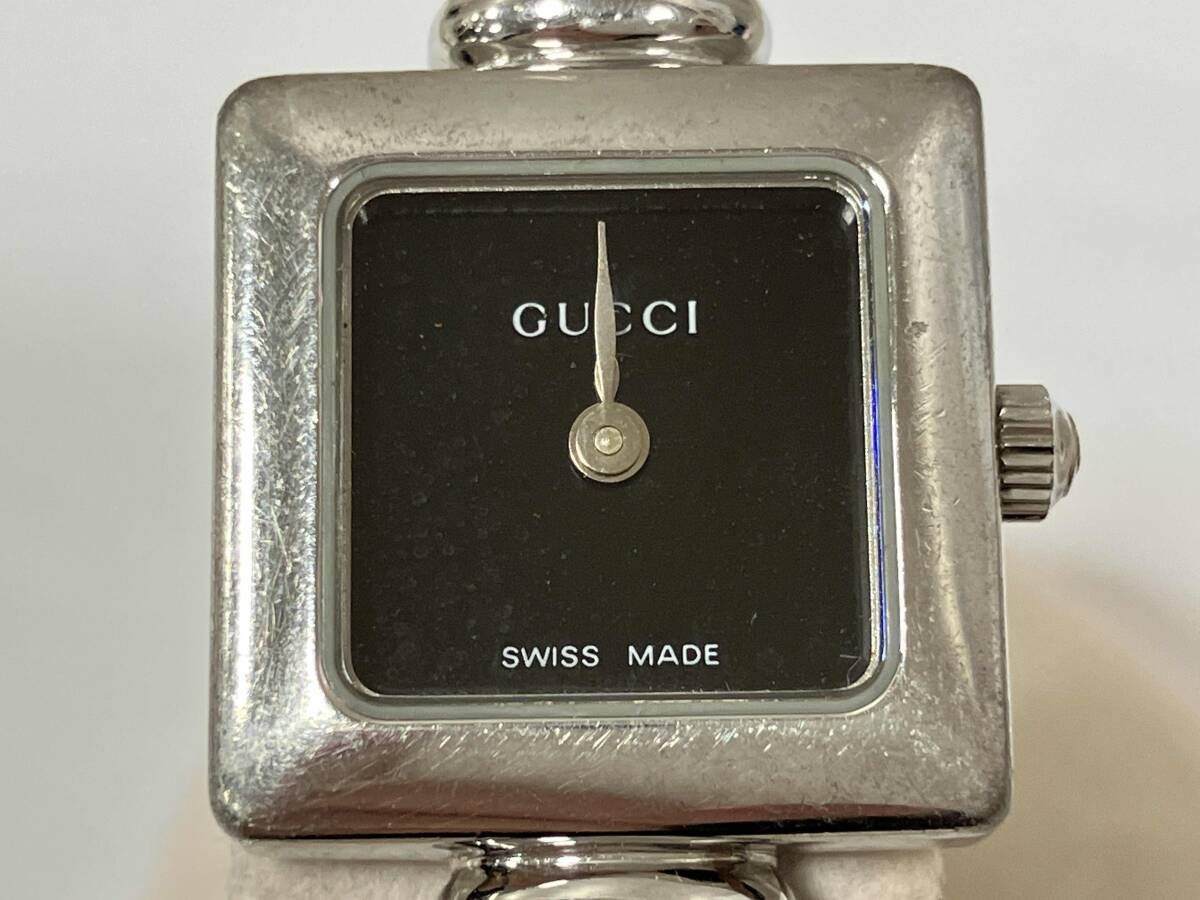 ジャンク GUCCI グッチ クォーツ ベルト部品なし 1900L 腕時計 - メルカリ