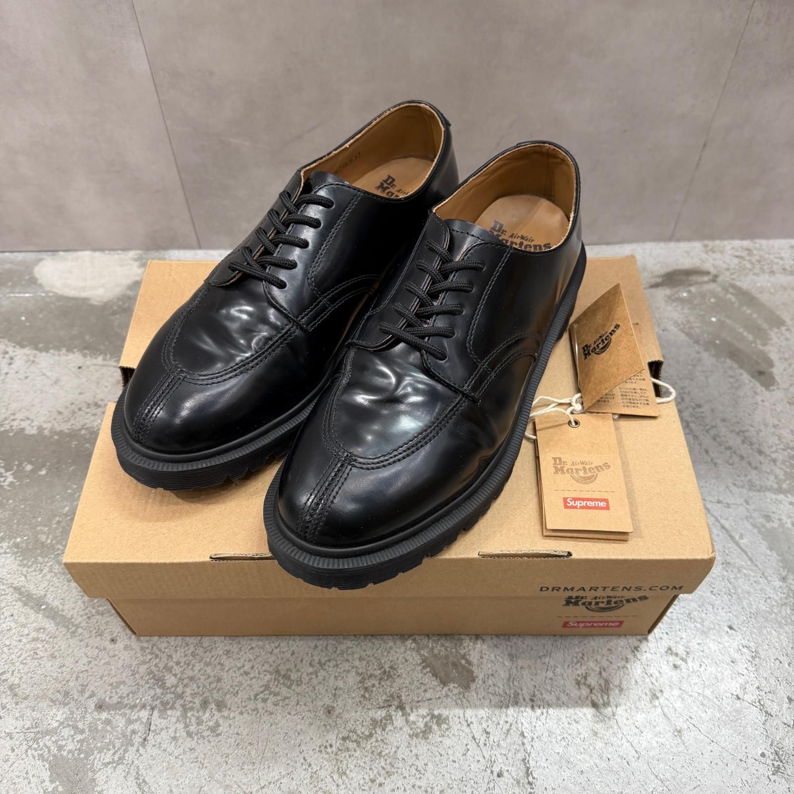 Supreme × Dr.Martens 21SS 2046 Smooth Leather Oxford Shoes 
