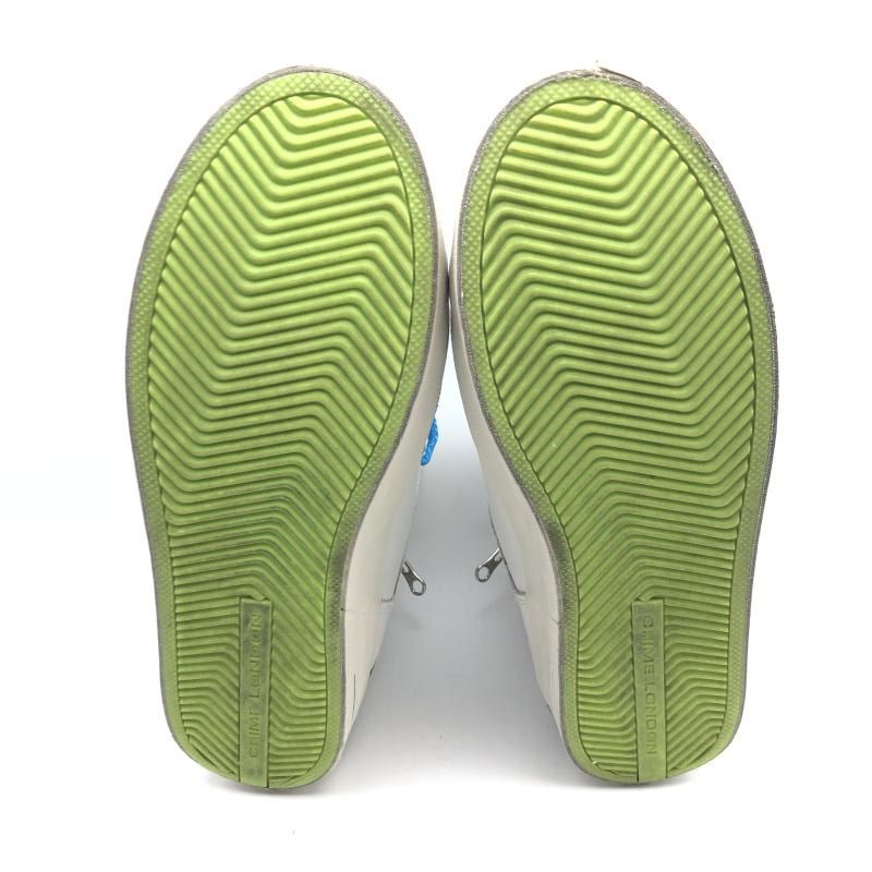 中古】CRIME LONDON SK8 DELUXE MID サイズ43 ホワイト クライム