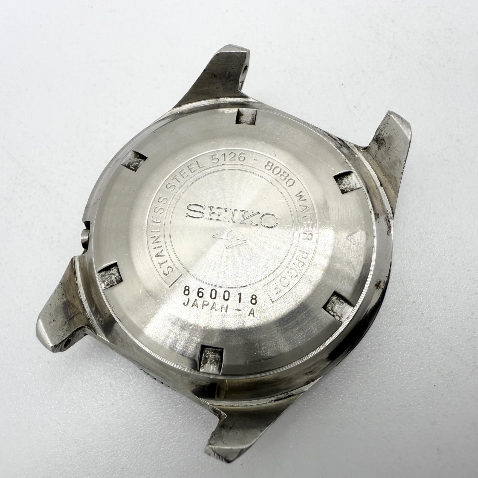 SEIKO セイコー 5スポーツ 5126-8080 ブラック AT メンズ 腕時計 