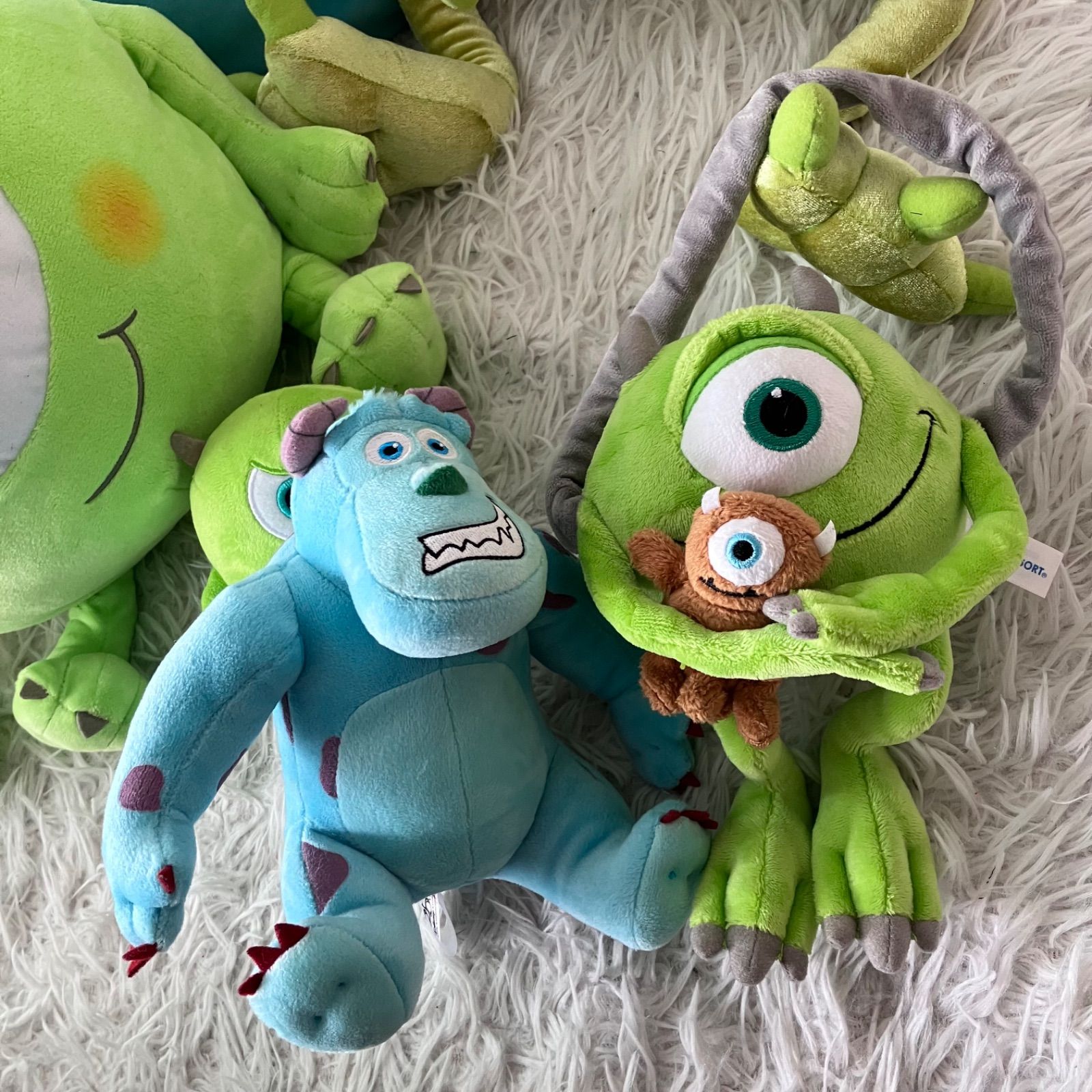 Disney モンスターズインク ぬいぐるみ マイク サリー ピクサー 6点