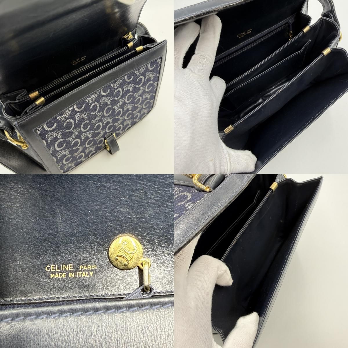 CELINE(セリーヌ)サルキー Cマカダム ヴィンテージ ショルダー CELINE(セリーヌ)サルキー Cマカダム ヴィンテージ ショルダー
