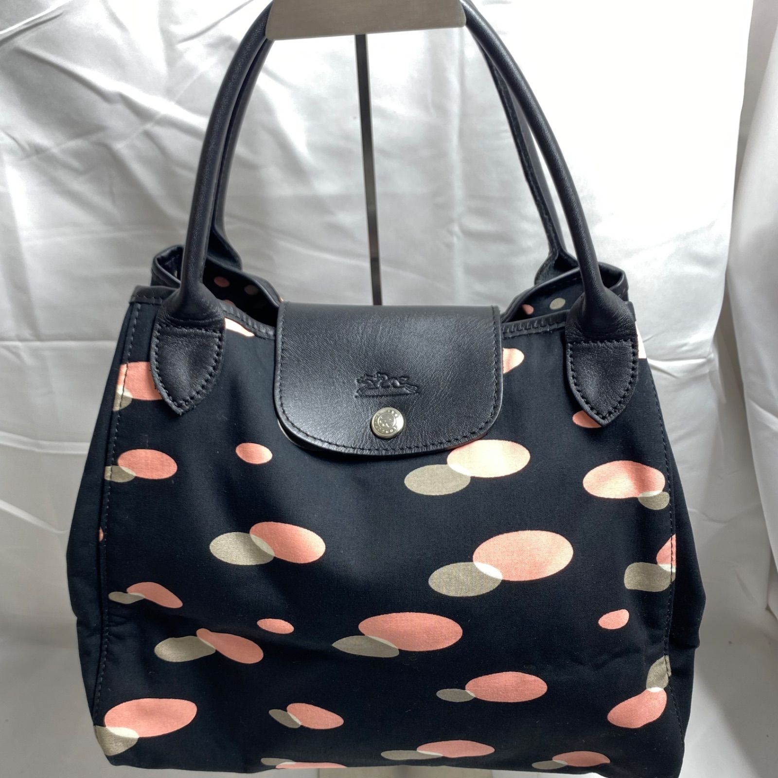 ロンシャン Longchamp ル プリアージュ トートバッグ 総柄 ショルダー 