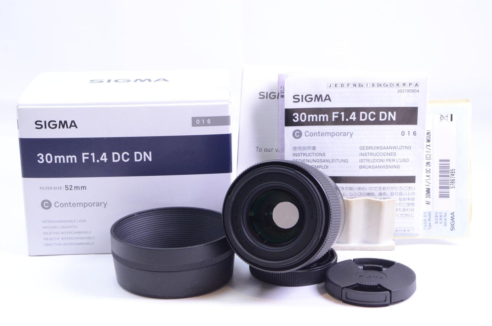 SIGMA シグマ 30mm F1.4 DC DN FUJIFILM 富士フイルム Xマウント 単