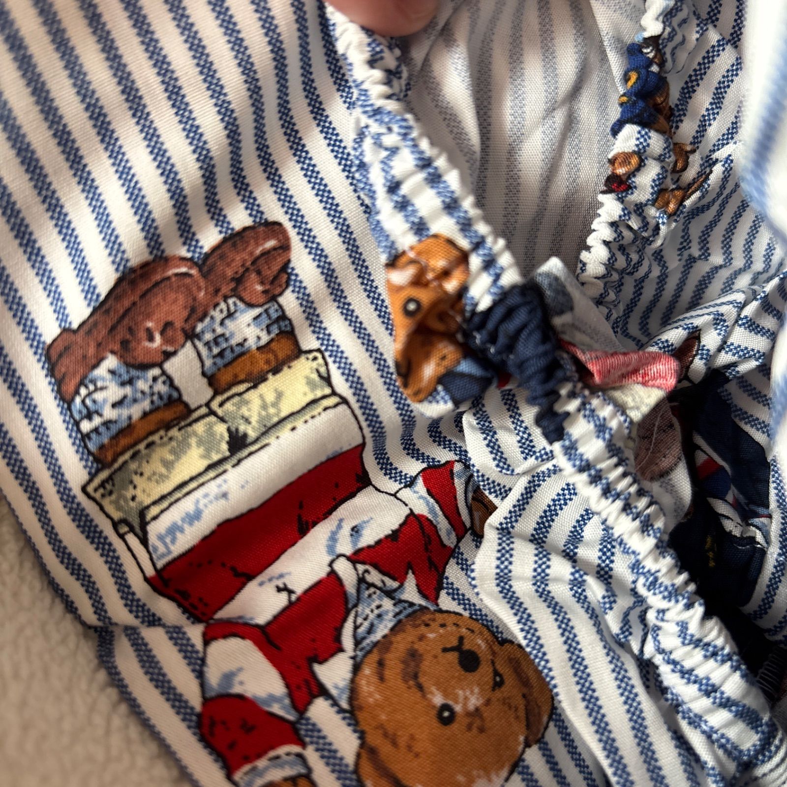 ラルフローレン　Ralph Lauren ポロベア　シングル　フィッティシーツ レア Ralph Lauren ポロベア シングル シーツ 高級フィッティシーツ