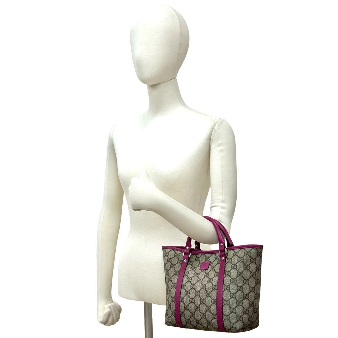 極 美品 希少品 保存袋付き GUCCI グッチ チルドレンズ GG スプリーム 