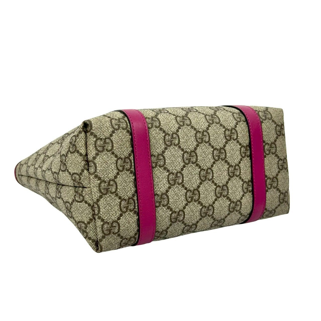 極 美品 希少品 保存袋付き GUCCI グッチ チルドレンズ GG スプリーム 