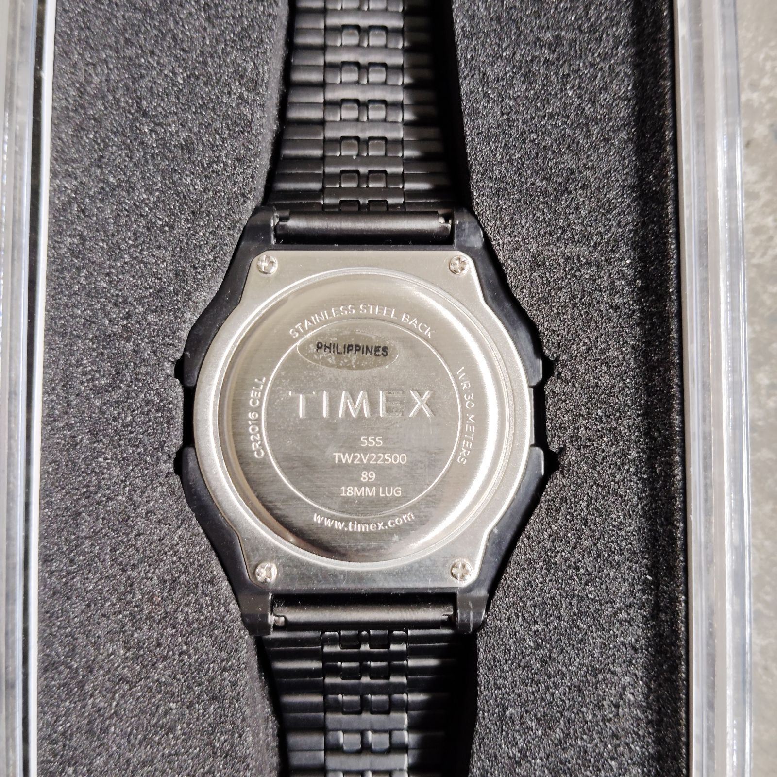 WIND AND SEA × TIMEX CLASSIC DIGITAL BLACK ウィンダンシー 