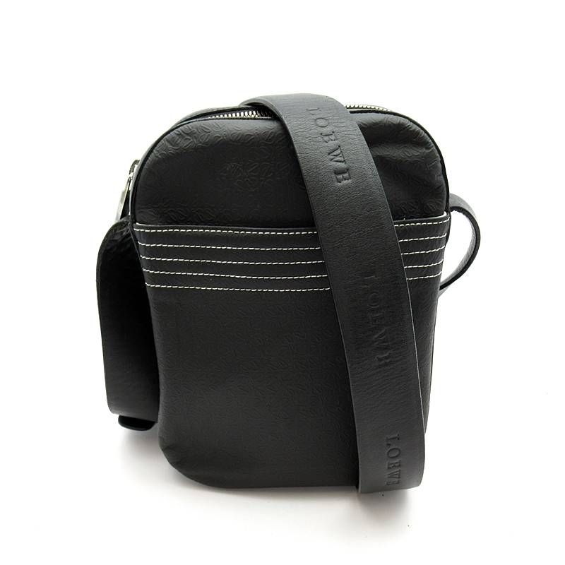 LOEWE ロエベ リピートアナグラム ワンショルダーバッグ ロゴ型押し