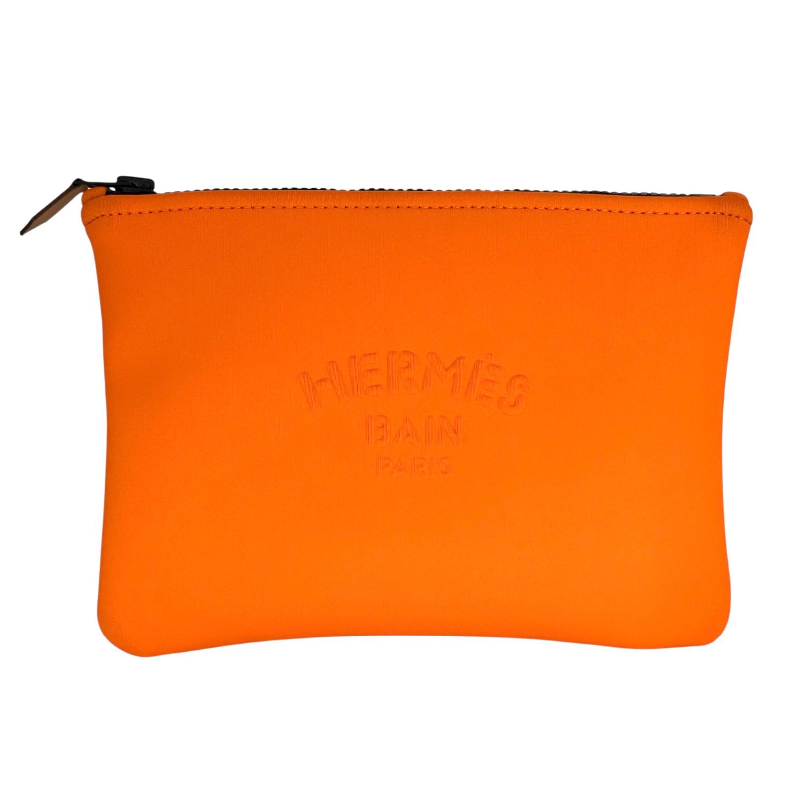 HERMES】エルメス ポーチ ネオバン PM オレンジ バッグ フラットポーチ 