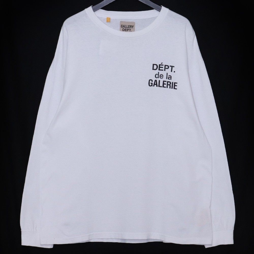 GALLERY DEPT. テキストロゴプリントロングスリーブTシャツ Lサイズ 
