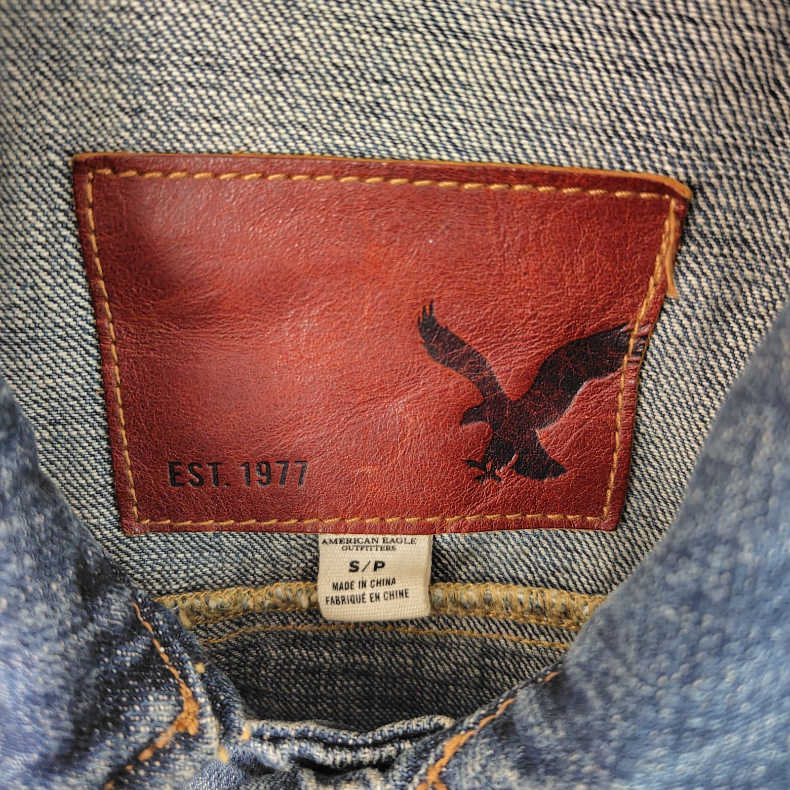 American Eagle アメリカンイーグル デニムジャケット インディゴ S 