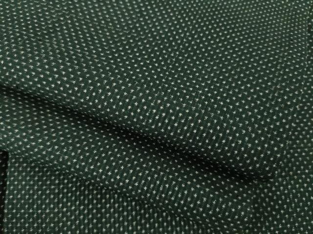 平和屋着物▽男性 本場大島紬 単衣 蚊絣 正絹 逸品 AABG8408ck