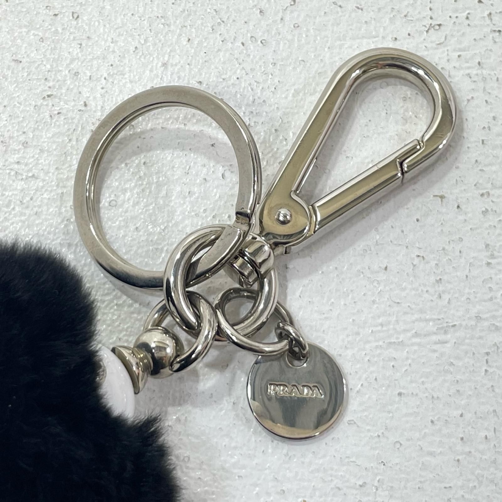 中古】PRADA | プラダ トリック ロボット キーホルダー バッグチャーム 