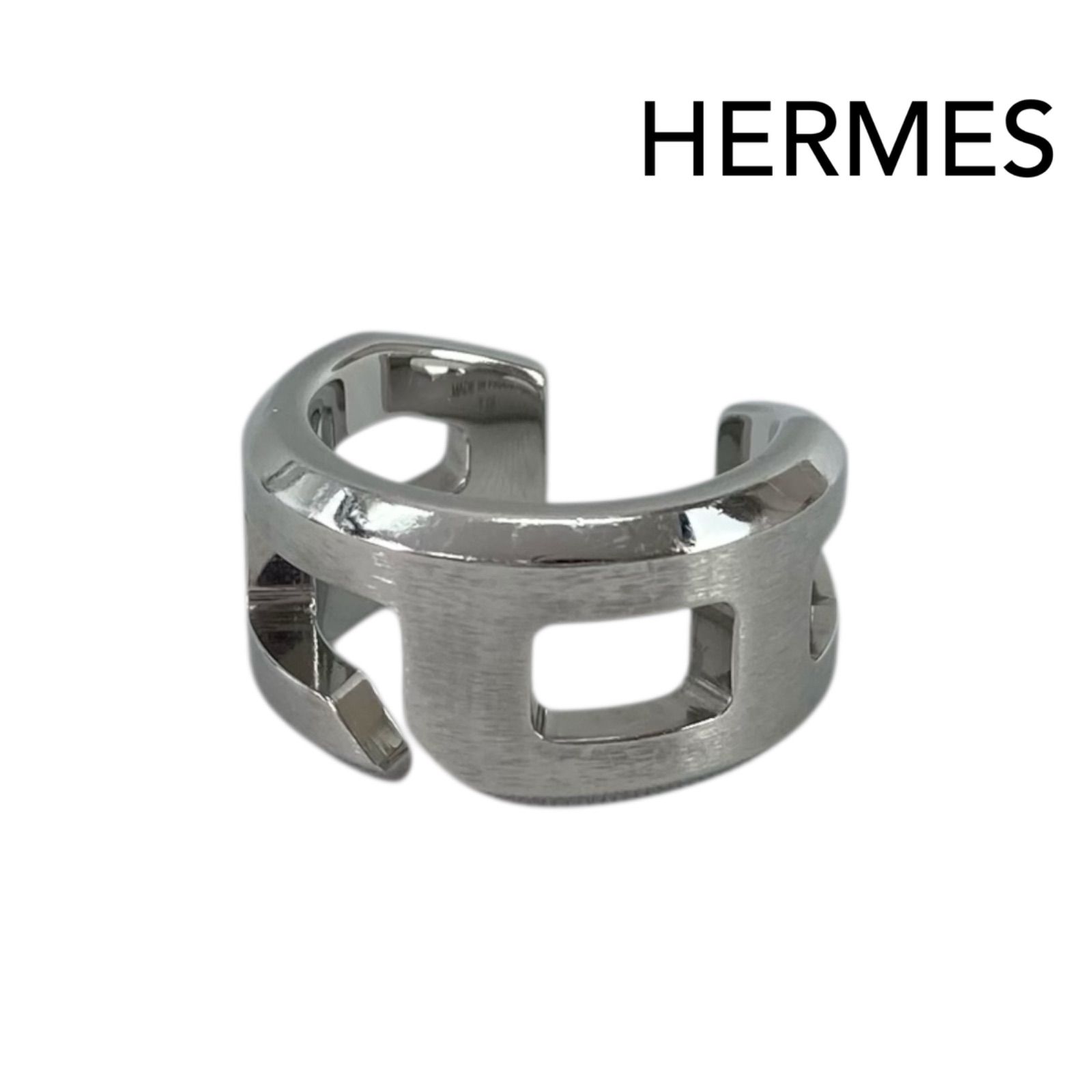 HERMES エルメス プレイリング T58 リング 指輪 シルバー HERMES エルメス プレイリング T58 リング 指輪 シルバー