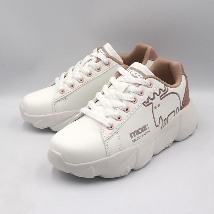 モズ moz MZ3021 厚底 ビッグエルク スニーカー レディース PINK 新品
