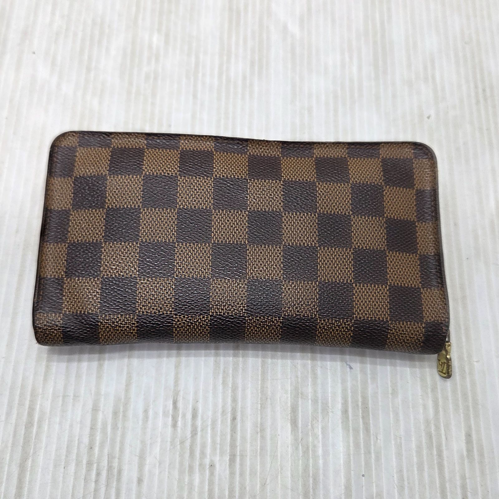 3 S02858 LOUIS VUITTON ルイ ヴィトン ダミエ エベヌ ジッピー 3 S02858 LOUIS VUITTON ルイ ヴィトン ダミエ エベヌ ジッピー