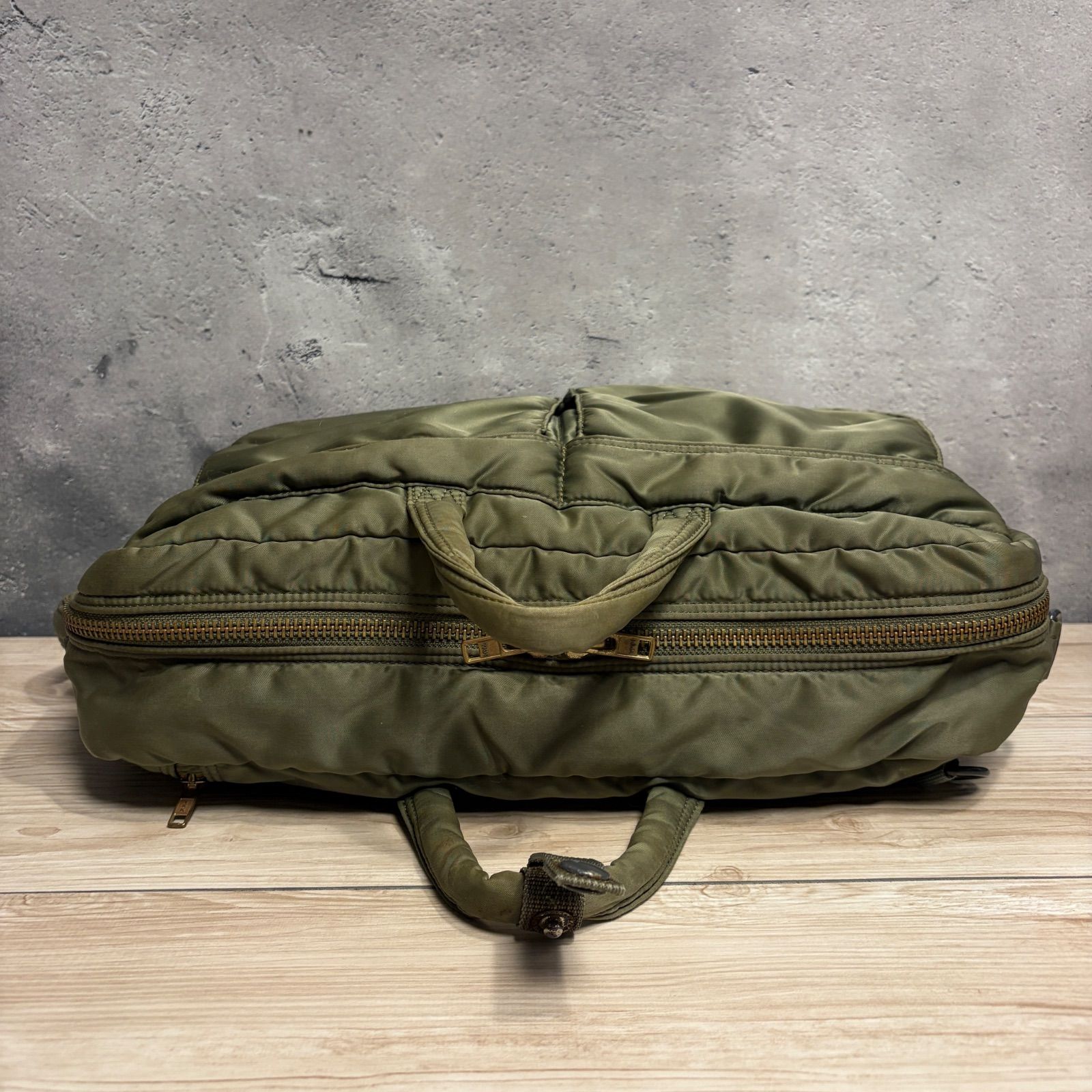 PORTER タンカー 3way リュック セージグリーン ビジネスバッグ 吉田
