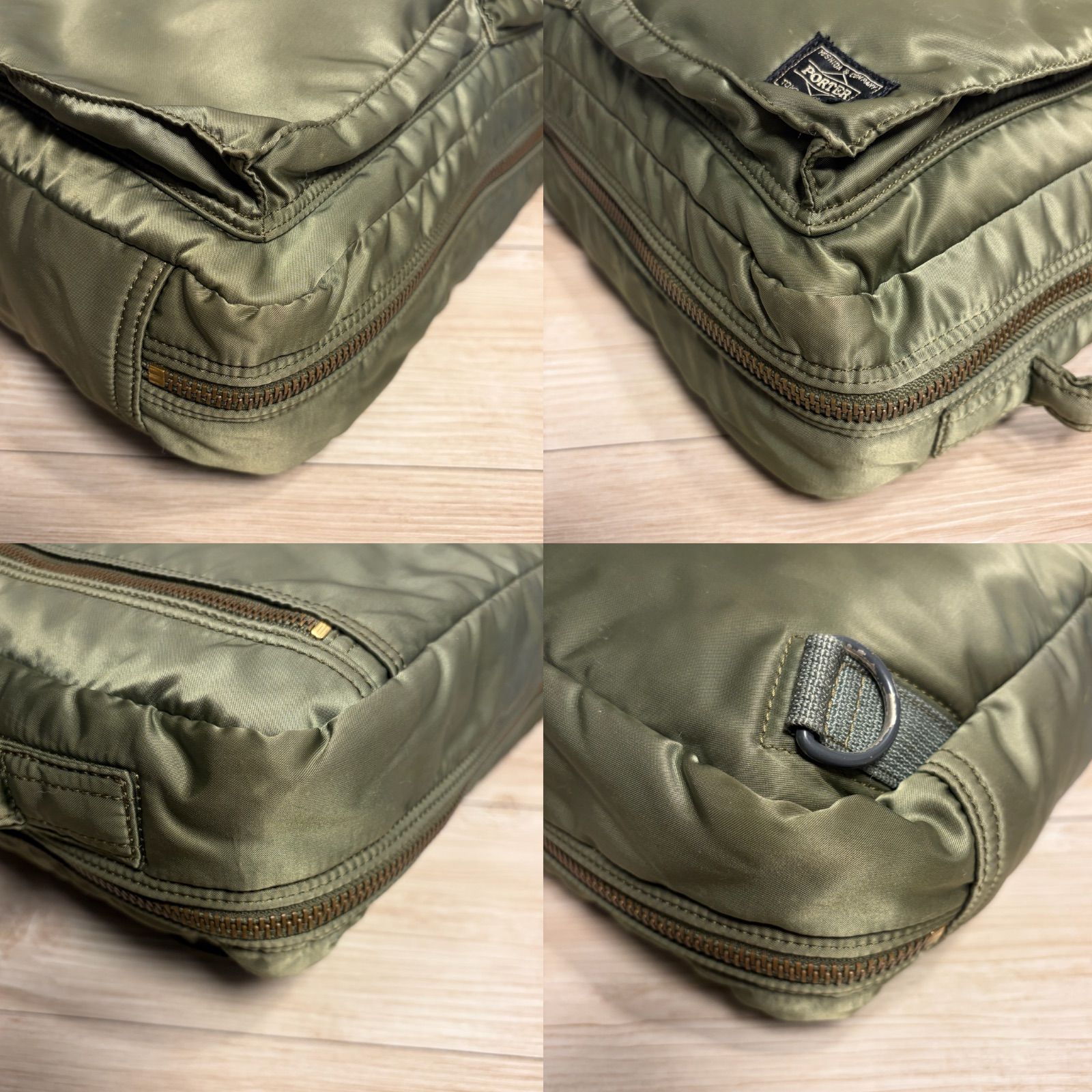 PORTER タンカー 3way リュック セージグリーン ビジネスバッグ 吉田