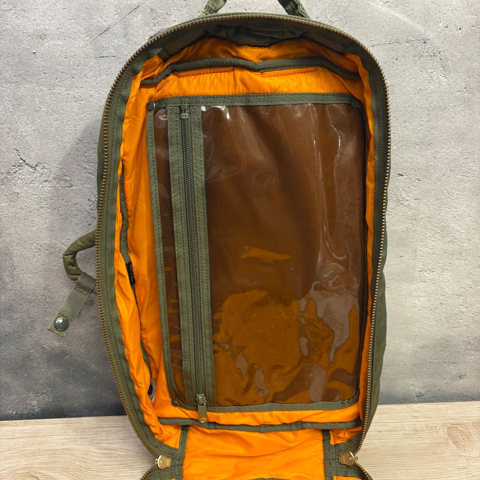 PORTER タンカー 3way リュック セージグリーン ビジネスバッグ 吉田