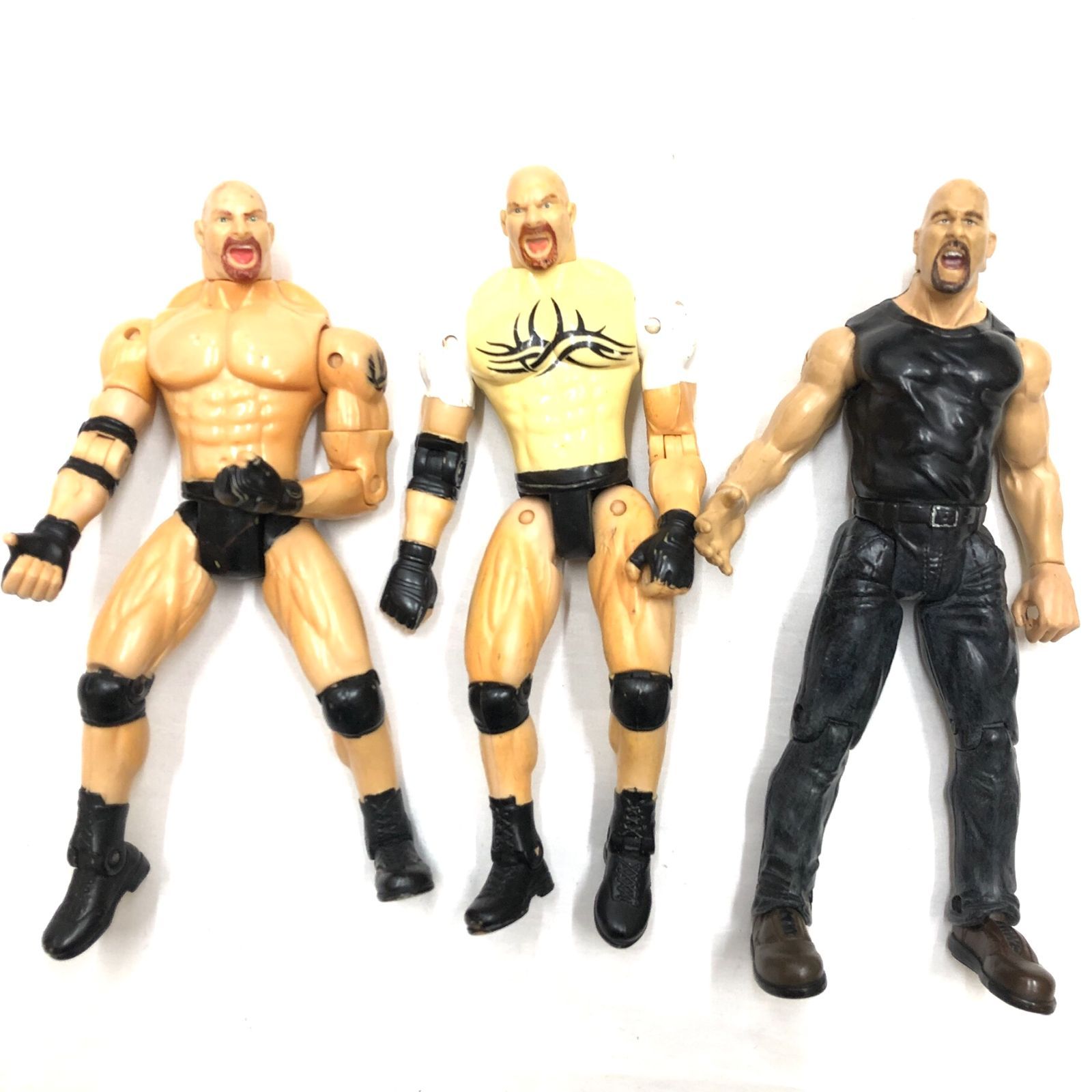 現状品】プロレス レスラー フィギュア WWE WWF 大量46体まとめセット