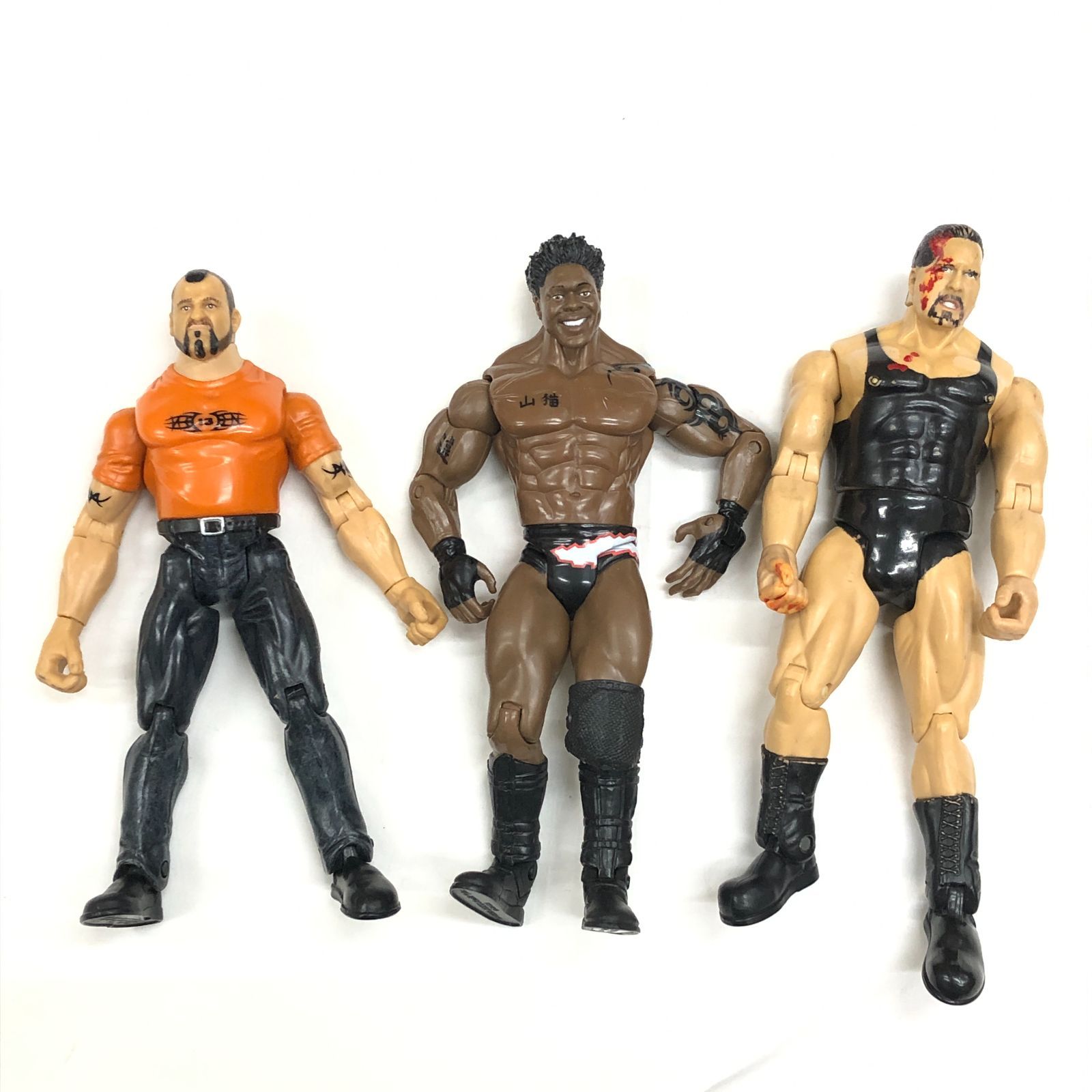 現状品】プロレス レスラー フィギュア WWE WWF 大量46体まとめセット