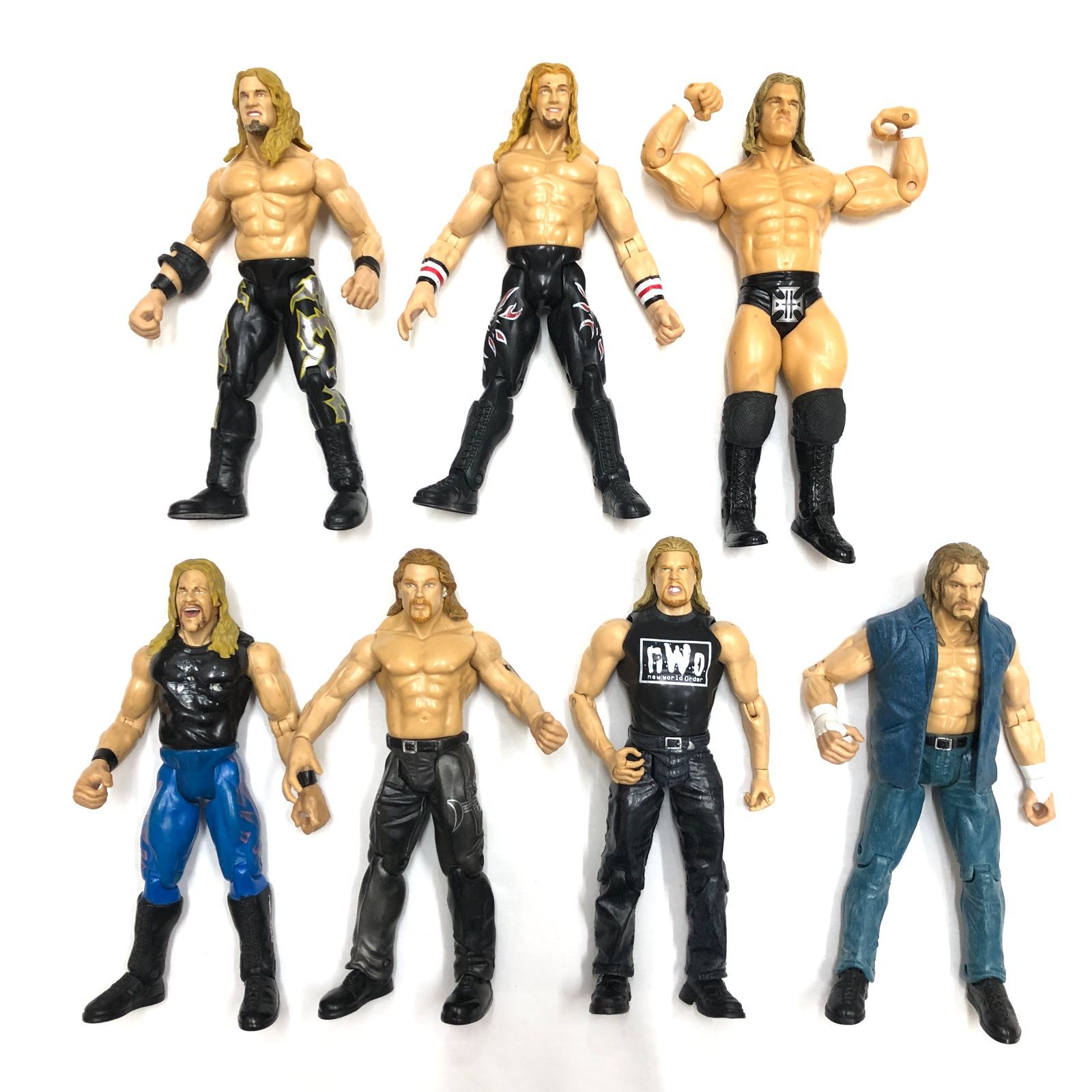 現状品】プロレス レスラー フィギュア WWE WWF 大量46体まとめセット